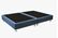 Base Cama Siena Azul Doble Dividida