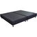 Base Cama Madison 120 Dividido Negro